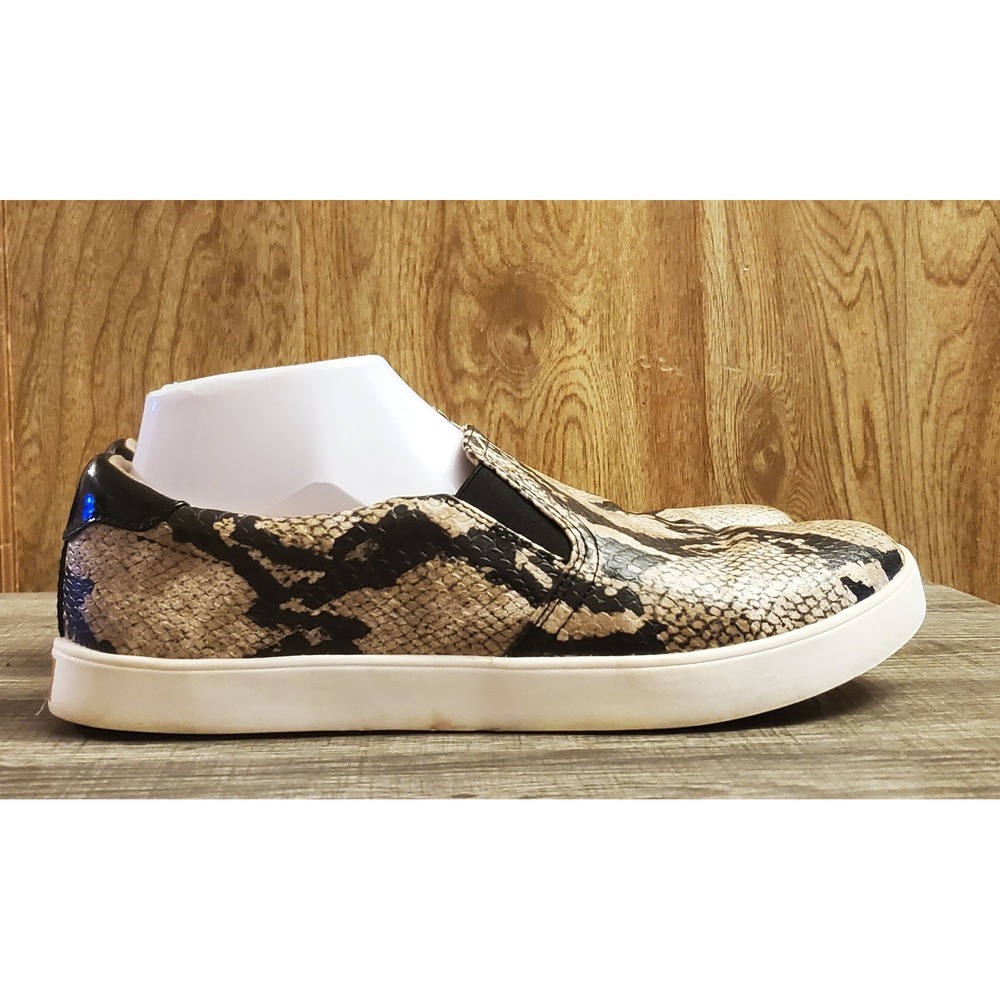 Dr Scholls Madison Slip On Shoes Women's Size 9.5‎ Snake Print